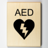 Automated External Defibrillator (AED)-black