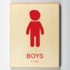 Boys Restroom-red