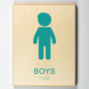 Boys Restroom-teal