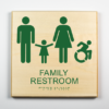 Family Restroom, Accessible, Using Modified ISA-forest