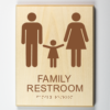 Family Restroom-brown