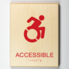 Handicap Accessible New Modified ISA-red