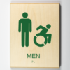 Mens Restroom, Accessible, Using Modified ISA-forest