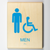 Mens Restroom, Accessible-light-blue