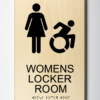 Womens Locker Room New AC-black