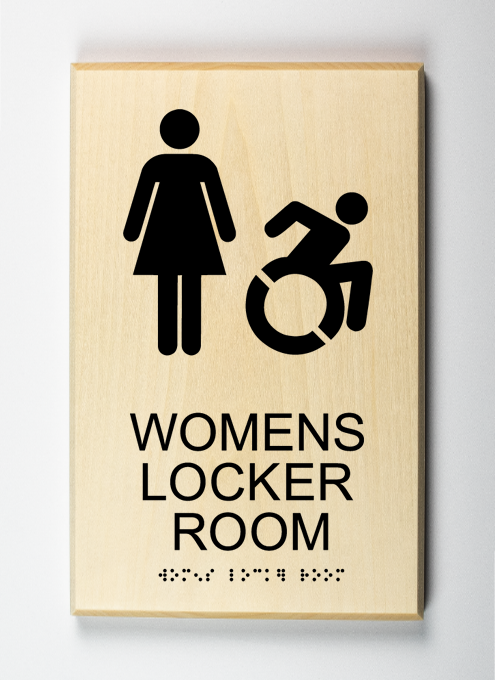 Womens Locker Room New AC-black