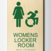 Womens Locker Room New AC-forest
