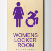 Womens Locker Room New AC-purple