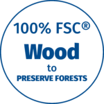 100% FSC Wood